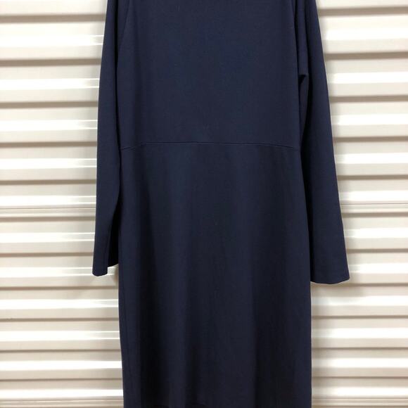 Talbots Navy Dress Size 14 - Picture 2 of 2
